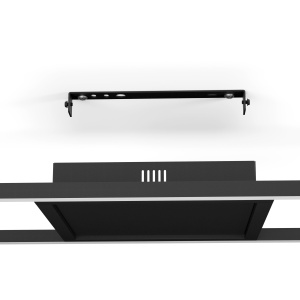 Plafoniera LED inteligenta EGLO Calagrano-Z, 64x24 cm, lumina reglabila, negru - Img 6