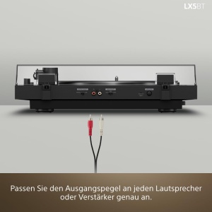 Platine de vinyl Sony PS-LX5BT, Bluetooth, automat, negru - Img 8