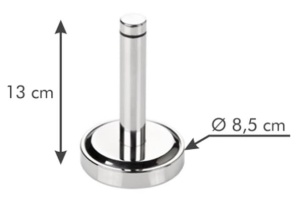Platita pentru carne Tescoma PRESIDENT din inox, 8.5cm, spulberator burgeri - Img 2