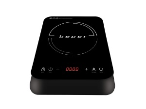 Plita cu inductie Beper BF.700, 2000W, 10 trepte de putere, Timer programabil