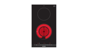 Plita electrica Siemens ET375FFP1E iQ300, 2 zone de gatit, 30.2 cm, ceramica