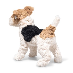 Plus de Jucarie Steiff Foxy Foxterrier 32cm, Culoare Creme, Negru si Lapte - Img 3