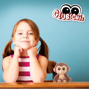 Plus Hobson NICI Glubschis Safari Edition 15 cm Jucarie de plus cu ochi sclipitori MaroBej - Img 6
