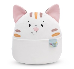 Plus pentru copii Chill-NICI Pisica 20cm - bej, material moale si pufos, cadou ideal
