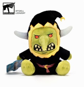 Plush Gloomspite Git TOMY, figurina de colectie, ochi rosii, 12 - Img 2
