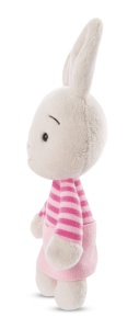 Plush Hase NICI 15 cm Jucarie de plus gri pentru copii si bebelusi - Img 2