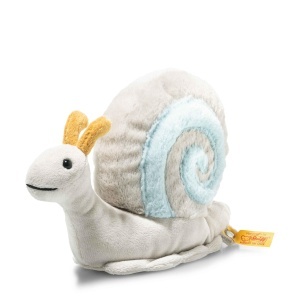 Plush Snail Steiff Snailly 20 cm, Jucarie moale pentru copii, Materiale sigure