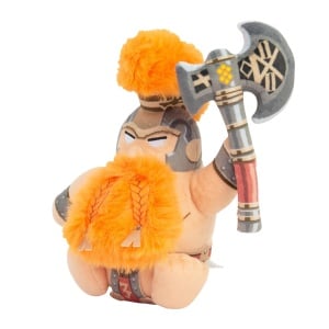 Plush Warhammer Fyreslayer TOMY, Figurina Duardin, Axa de Foc, 30 cm - Img 5