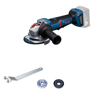 Polizor unghiular Bosch PRO GWS18V-11PS, 18V, putere comparabila cu 1100W