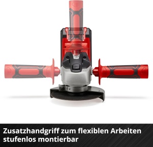 Polizor unghiular Einhell TC-AG 18115 Li 18V cu acumulator 40Ah si incarcator - Img 8