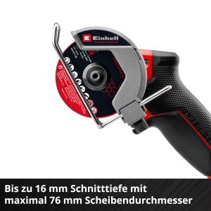 Polizor unghiular Einhell TP-CO 1876-C Li BL-Solo Brushless 76 mm fara acumulator - Img 9