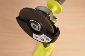 Polizor unghiular fara fir RYOBI 18 V ONE+ RAG18BL-0, diametru disc de 125 mm, capac de protectie fara unelte, fara baterie si incarcator - Img 10
