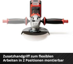 Polizor unghiular profesional cu acumulator Einhell AXXIO 18/150 Power X-Change (18 V, 700 W, diametru disc 150 mm, adancime de taiere 40 mm, fara perii, pornire usoara, inclusiv discul de taiere, fara baterie) - Img 10