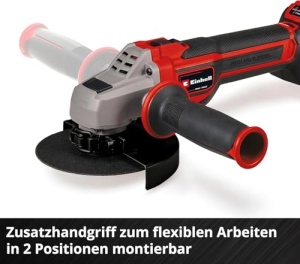 Polizor unghiular profesional cu acumulator Einhell TP-AG 18/125 CE Q Li Power X-Change (18 V, 900 W, O 125 mm, adancime de taiere 33 mm, fara perii, electronica constanta, fara disc de taiere, fara baterie) - Img 10