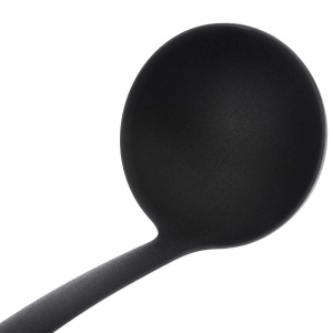 Polonic pentru supa Westmark, rezistent la caldura pana la 270 degC, PPA, lungime: 31,5 cm, Gallant Plus, negru/rosu, 29562275 - Img 3