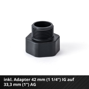 Pompa de gradina fara fir Einhell AQUINNA 36/30 Power X-Change (2 x 18V, intrerupator ECO in 2 trepte, umplere cu apa si dop de scurgere, protectie termica, maner de transport, fara baterii si incarcator) - Img 9
