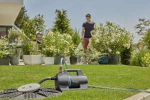 Pompa de gradina Gardena 4200 Silent Set, 4200 lh, 600 W, 20 m furtun - Img 5