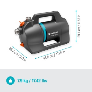 Pompa de gradina Gardena 4300 Silent, 4300 lh, 650 W, design silentios - Img 4