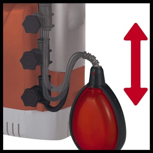 Pompa pentru apa din butoi Einhell GE-SP 3546 RB, 350 W, debit 4600 Lh, inaltime 11 m - Img 8