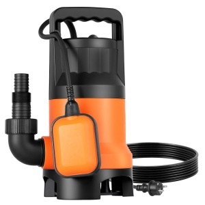 Pompa submersibila VEVOR 650W debit 15000Lh inaltime de pompare 8m pentru apa murdara si curata