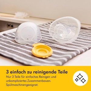 Pompita electrica de san Medela Solo - Design portabil, usor de utilizat, compatibila cu aplicatia Medela Family - Img 8