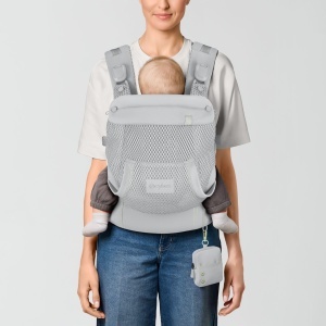 Port-Bebe CYBEX LAYA, autoajustabil, 3-15 kg, culoare Fog Grey - Img 7