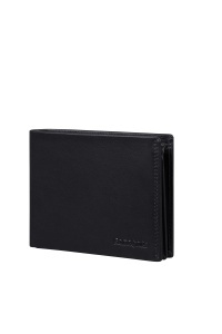 Portofel Samsonite Attack 2 SLG, 13 cm, Negru, RFID