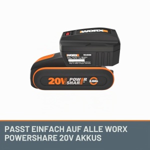 Powerbank Worx WA4009, 20V, USB, Usor si Portabil - Img 3