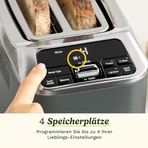 Prajitor de paine Cuisinart Smart Elite 2 felii, sloturi extra-lungi, 7 niveluri de rumenire - Img 5
