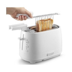 Prajitor de paine De Longhi CTLAP2203, 550 W, alb