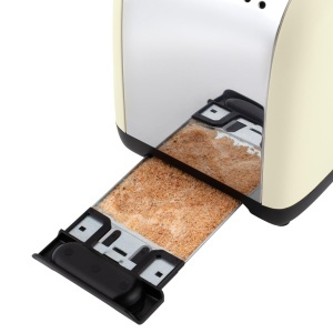 Prajitor de paine Russell Hobbs 26551-56, 1600W, 2 felii, functii multiple, crem - Img 5