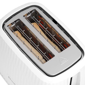 Prajitor de paine Russell Hobbs [pentru 2 felii] Eden (6 niveluri de rumenire, ridicare, dezghetare, reincalzire si oprire, sertar pentru firimituri, blat de chifle, alb) 27370-56 - Img 2