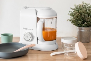 Preparare hrana bebelusi Beaba Babycook Solo 4-in-1 AlbArgintiu Capacitate XL 1100 ml - Img 8