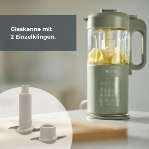 Preparat de mancare pentru bebelusi Nuvita 7-in-1, 700W, cu autocuratare - Img 3