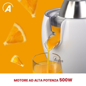 Presa electrica pentru citrice ARDES Juice Art 500W, 0.5L, alba - Img 7