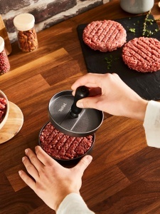 Presa pentru hamburger Tefal K18511, 12 cm, antiaderenta, negrugri - Img 4