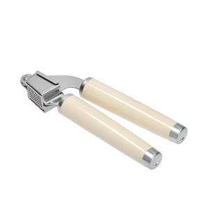 Presa usturoi KitchenAid din otel inoxidabil curatare in masina de spalat vase Almond Creme - Img 3