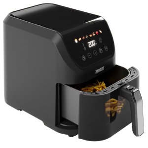 Princess Slim Airfryer 5.5L - 1500 W - Functionare silentioasa (55 db) - Design care economiseste spatiu - Fara ulei - 8 programe de gatit - Termostat reglabil - Acoperire antiaderenta - 182240 - Img 1