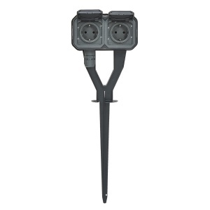 Priza de exterior Legrand Plexo New 2-fach, IP55, 250V, 16A, Anthrazit - Img 3