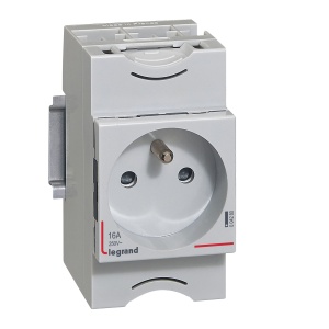 Priza modulara Legrand cu impamantare 10 A si 16 A - 2,5 module