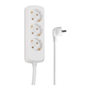 Priza multipla Hama 3-faza, 1,4m, 3500W, alba