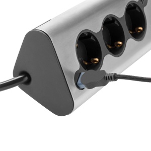 Priza multipla WMF Ambient Multi-Stecker Pro Cromargan 3 prize 2 USB Lumina ambientala - Img 8