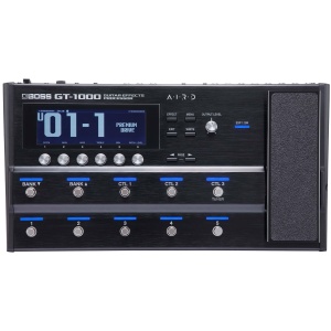 Procesor de efecte pentru chitara BOSS GT-1000 cu Bluetooth si tehnologie AIRD - Img 1