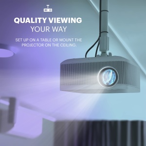 Proiector multimedia Kodak FLIK X10 Full HD, 1080p, 150 ANSI Lumen, kit complet - Img 8