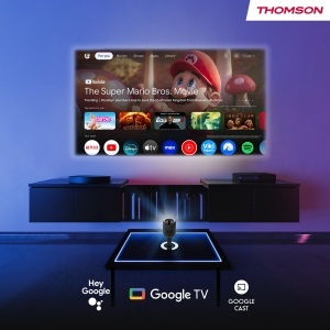Proiector portabil Thomson Vega PG35B Full HD cu Google TV si acumulator - Img 13