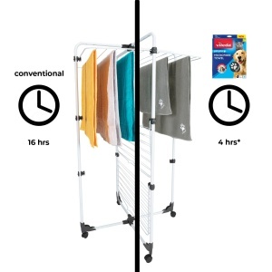 Prosop pentru animale Vileda Pet Pro XL Microfibra 65x100 cm Gri - Img 7