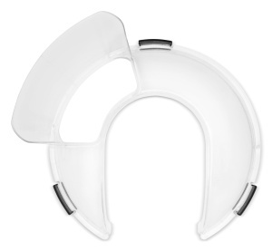 Protectie anti-stropi pentru mixer KitchenAid 5KSMBLPS, cu palnie inclinata, din plastic