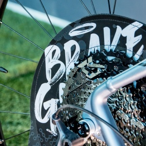 Protectie pentru frane de bicicleta Errecom, cu sac pentru reziduuri, neopren - Img 5