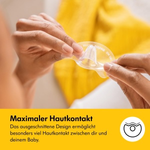 Protectoare pentru alaptare Medela Contact 16 mm BPA-Free Set 2 bucati - Img 7