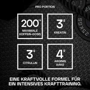 Pulbere Pre-Workout Bulk Dope, 495 g, Aroma Capsuni si Lime, 30 Portii - Img 3